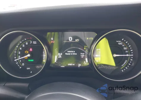 2023 Jeep Wrangler 4Xe Sahara 4X4 z USA, uszkodzony, nr VIN 1C4JJXP67PW524452